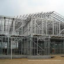 Construcción de estructuras de acero prefabricadas
